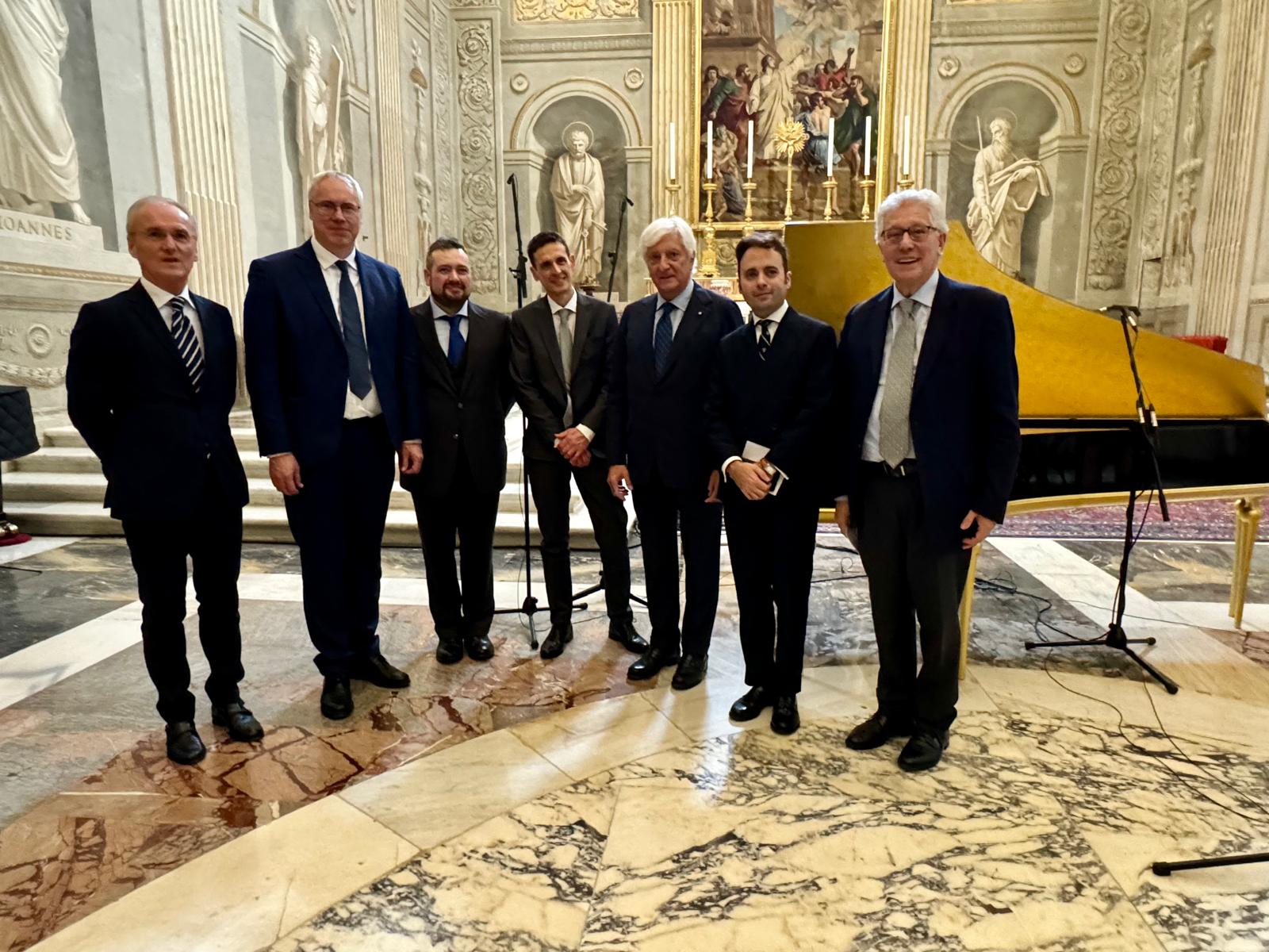 CULTURA. BORDIN A ROMA: ORGOGLIO PER CLAVICEMBALO DONATO A MATTARELLA